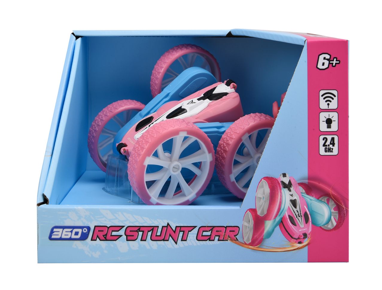 360 Stunt Remote Control Car Pink