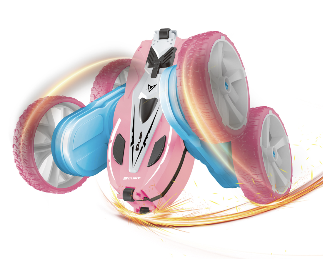 360 Stunt Remote Control Car Pink